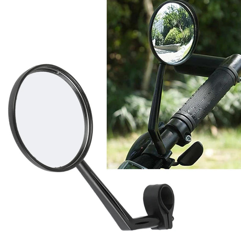 Description Picture 3 of itemAdjustable Motor Bike 3" Round 7/8" Handle Bar End Rearview Side Mirror Side Mirrors & Accessories Motorcycle Parts