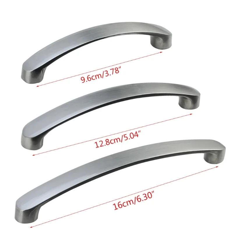 Description Picture 5 of itemStainless Steel Cupboard Pulls Kitchen Cabinet Drawer Handle Wardrobe Handle Modern Furniture Decor Handle