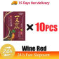 10PCS Wine red