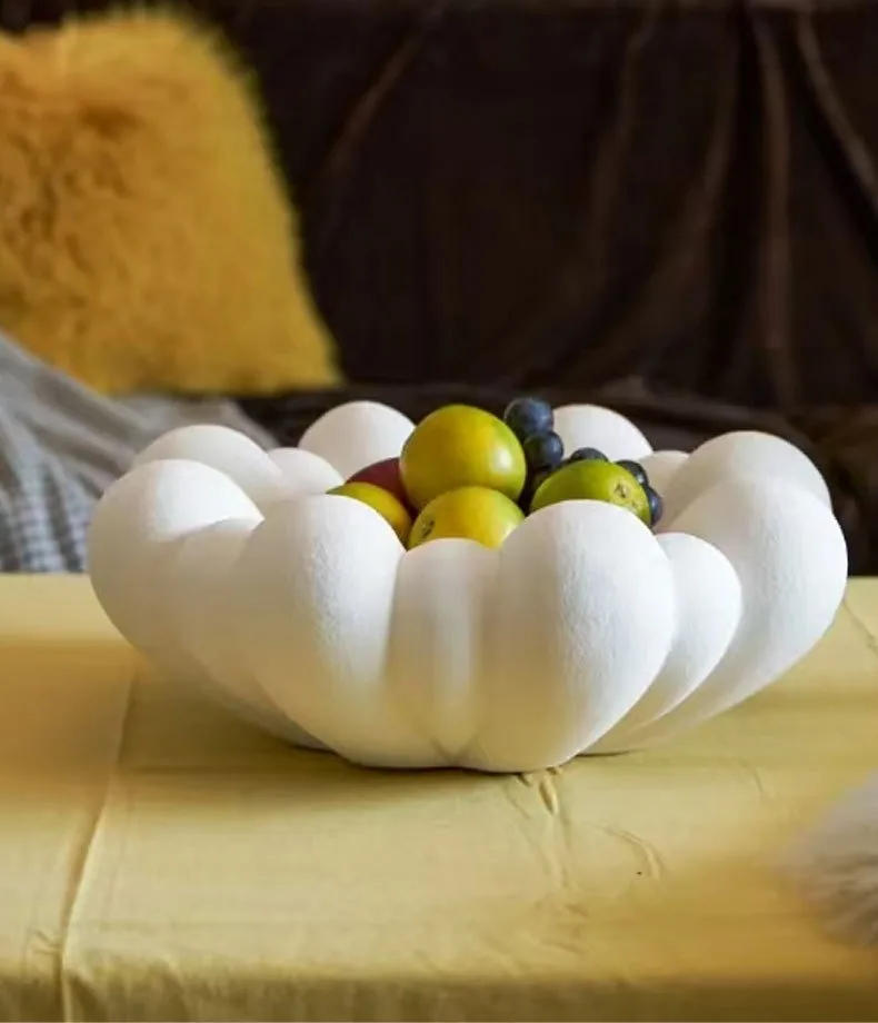Description Picture 3 of itemDecorative Tray Modern Storage Trays Table Center Tray Luxury Fruit Bowl Designed Food Plate Decoration Container Home Organizer