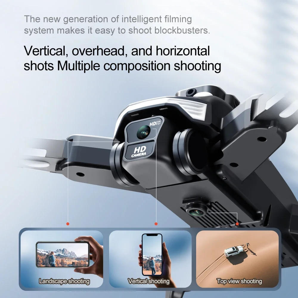 Description Picture 3 of itemF200 Brushless Drone HD 8K Dual Camera Drones Aerial Photography Optical Flow 360°Obstacle Avoidance Remote Control Dron Toys