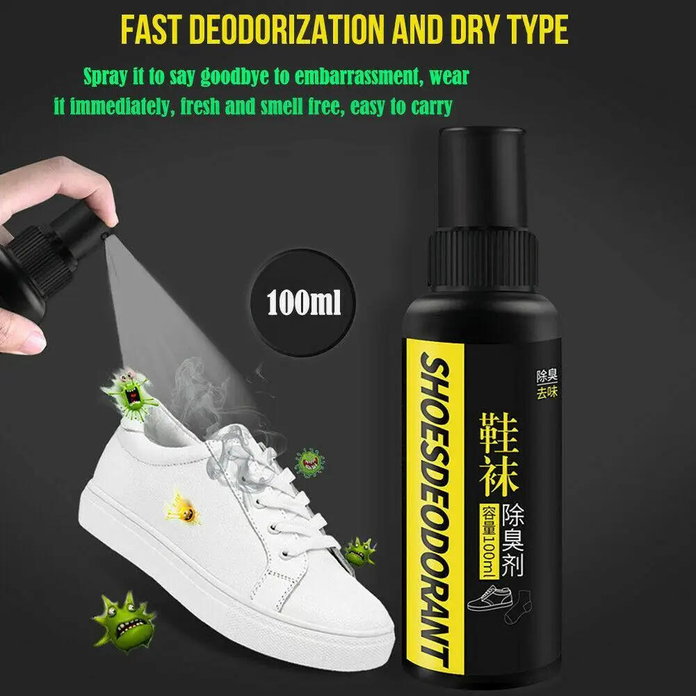 Description Picture 4 of itemSocks Shoes Deodorant Spray Shoes Stink Freshener Socks Odor Remover Spray Refresh Antiperspirant Foot Sweat Odor Remover