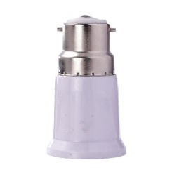 1pcs B22 To E27 Switch Lamp Holder Changeover Cap Fireproof LED CFL Lamp Holder Converter Light Socket Bulb Extension Adapter