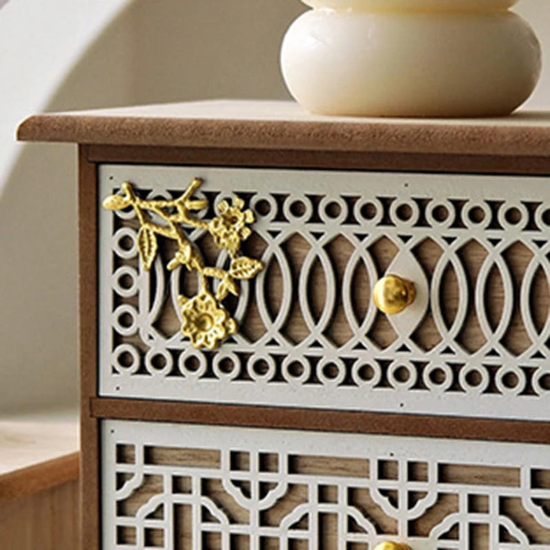 Description Picture 6 of itemWooden Storage Drawers Home Office Desk Drawer Type Storage Box Bedroom Removable Decoration Makeup Organizer for The Drawer