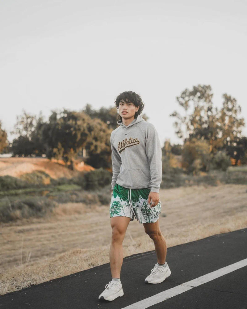 Description Picture 5 of itemMen's Summer Gyms Casual Short Pants Men Fitness Shorts Running Male Jogger mesh sweatpants Workout Beach sports short pants