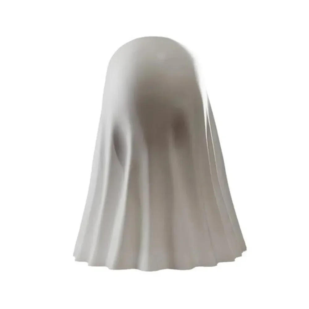 Description Picture 6 of itemMiddle Finger Cute Ghost Statue, Ghosts Small Scary Ghost Figurines, Halloween Home Decorations, Coffee Table Centerpieces Shelf