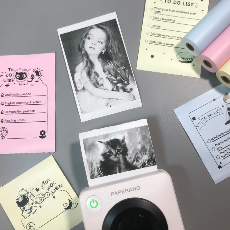 Description Picture 2 of item3Rolls Paper Roll 80*30mm 77*30 10Years Thermal Label Sticker Photo Paper White Color for PAPERANG P3 Photo Pocket Mini Printer