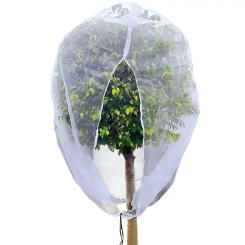 Garden Plant Protection Net Bag Fruits Vegetable Blueberry Mesh Cover Tree Plant Anti-Bird Netting Cover Bags With Drawstring