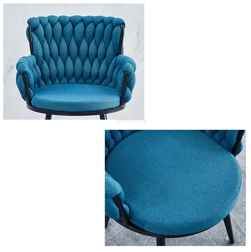 Description Picture 6 of itemModern Simple Woven Garden Furniture Sets Nordic Leisure Balcony Tables and Chairs Set Outdoor Furniture Garden and Terrace Sets