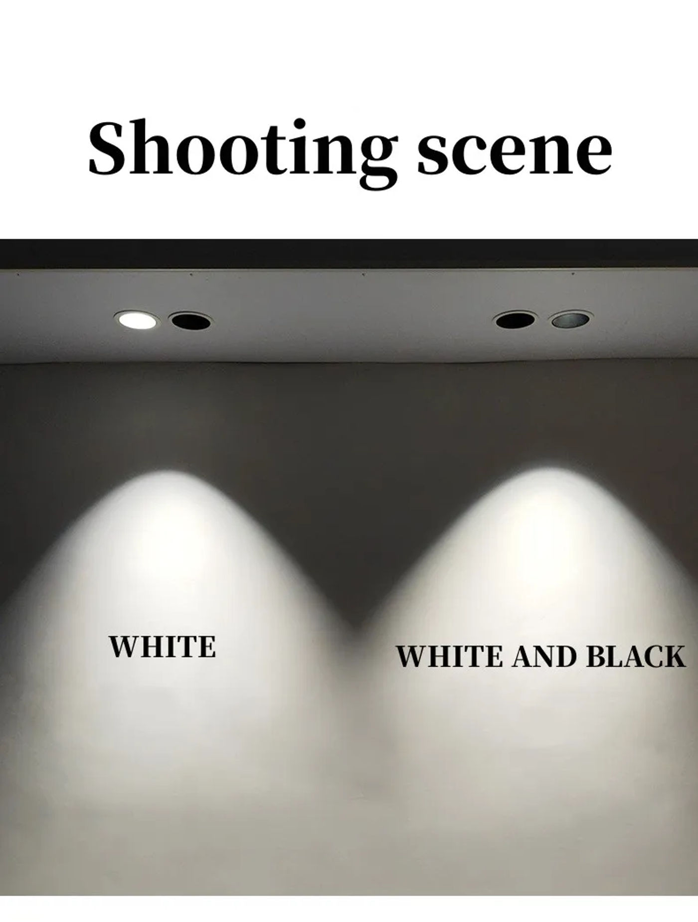 Description Picture 3 of itemRecessed Anti-glare LED COB Spotlight 5W 7W 9W 12W 15W 18W 24W  Dimmable 85-265V Ceiling Downlight For Foyer Study Shop lighting