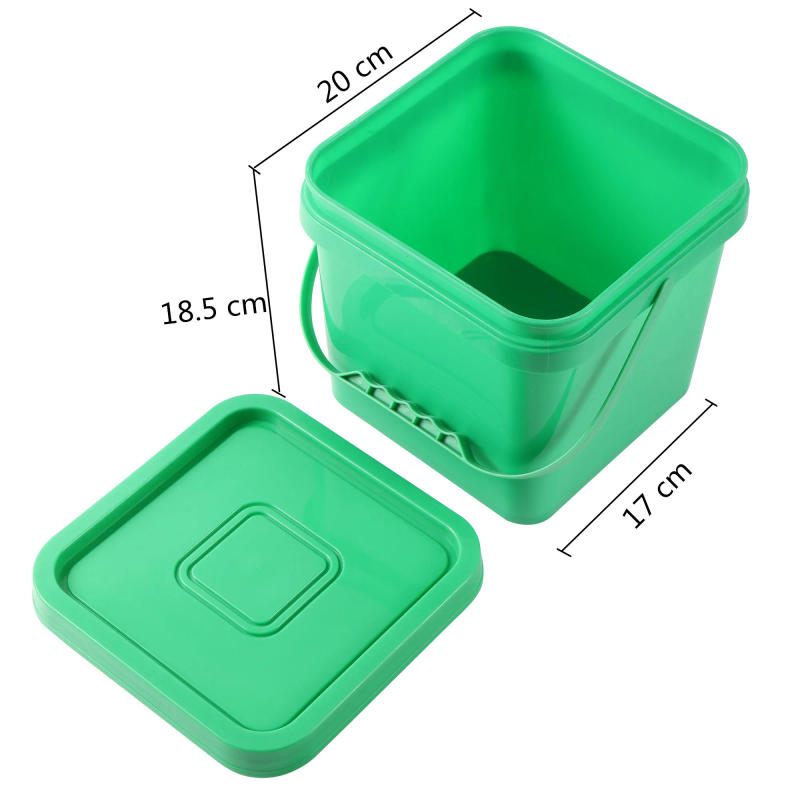 Description Picture 3 of itemHigh Quality 5L Hand-Held Bucket Lid Paint bucket Outdoor Color Multi-functional Food Storage Color Mixing Plastic Barrel