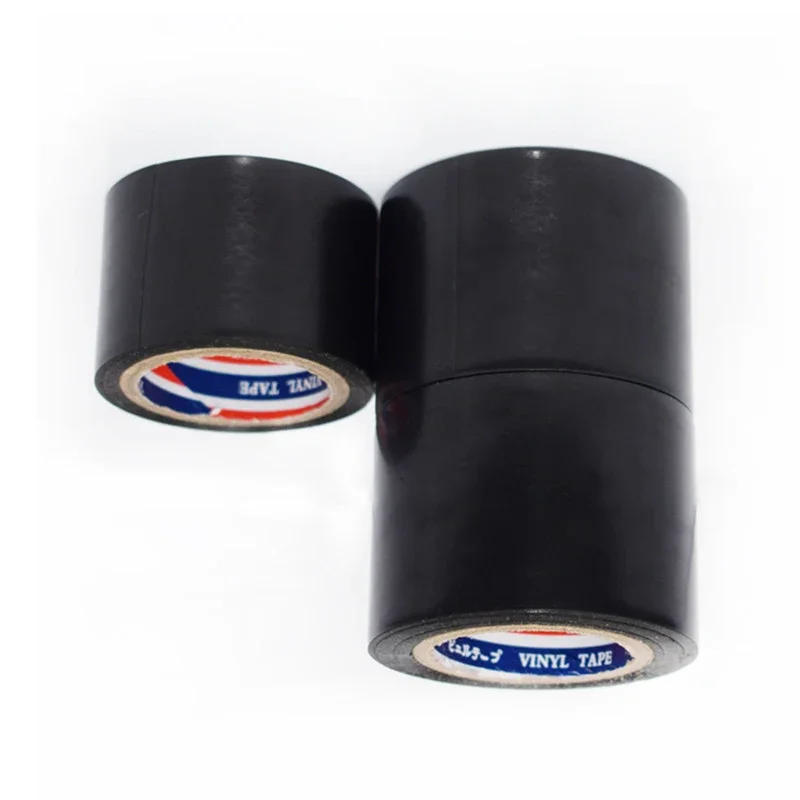 Description Picture 6 of item1 Roll Black Vinyl PVC Electrical Tape Wire Adhesive Insulation Tape Waterproof Self-adhesive Tape Dropshipping TSLM1 Adhesives