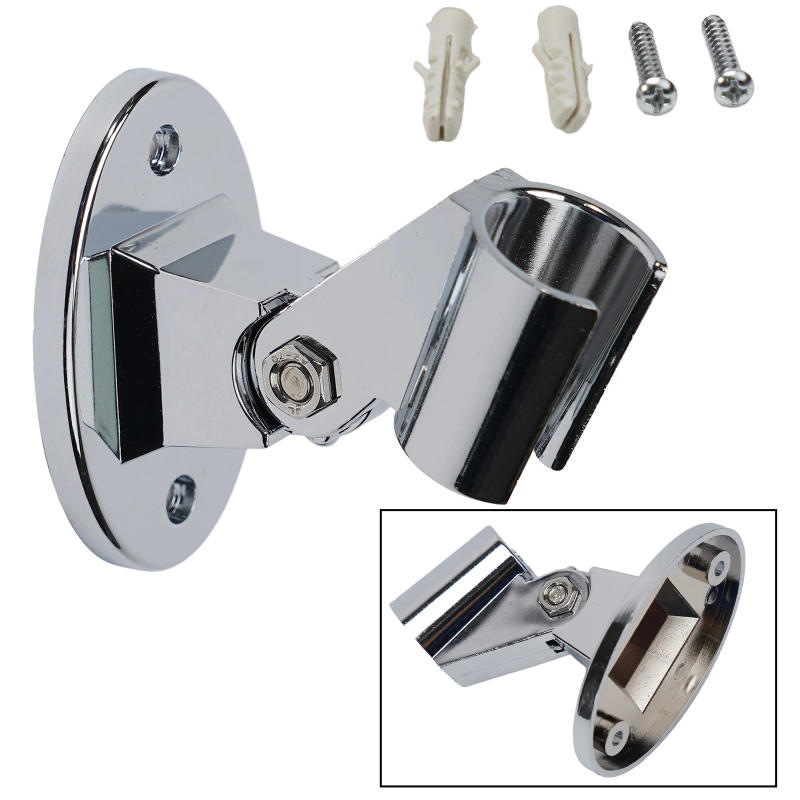 Description Picture 3 of itemPractical High Quality Shower Bracket Shower Holder 1PCS 7*5CM ABS Adjustable Chrome Finish Shower Head Bracket