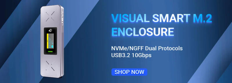 Description Picture 2 of itemJEYI RGB M.2 NVMe SSD to PCIe 4.0 Adapter Card, 64Gbps PCIE X4 X8 X16 Expansion Card for Desktop PC, Supports 2280/60/40/32 SSDs