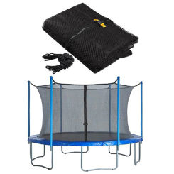 1.83/2.44/3.06/3.66M Trampoline Net Bounce Protection Safety Net for Round Trampoline Network Guard Fitiness Accessories