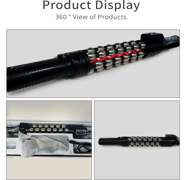 Description Picture 6 of itemInfrared Led Heat 360 Rotating Inner Ball Roller Body Massage Sculpting Cellulite Removal Pain Relief Machine