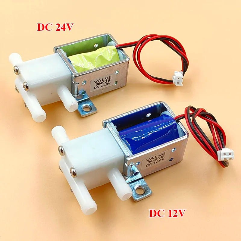 Description Picture 6 of itemDC 12V/24V 3-Way 2-Position NC/NO Small Electric Solenoid Valve Mini Water Air Flow Control for DIY Dispensers Coffee Tea Table
