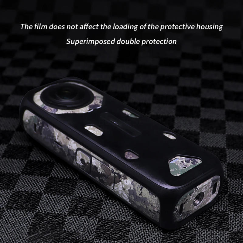 Description Picture 4 of itemPVC Sticker for Insta360 X4 Scratch-Proof Decals Decoration Body Frame Protective Film for Insta360 X4 Camera Accessories