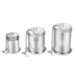 Stainless Steel Mesh Tea Infuser With Lid Reusable Cup Strainer Loose Leaf Spice Filter For Teapots Mugs Cup To Steep Tea Coffee