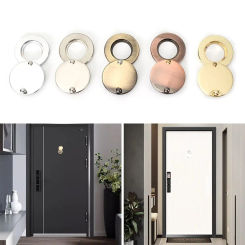 Safety Metal Door Viewers Covers Rotating Fixed Door Privacy Cover Privacy Cover Door Protectorations Safety Door