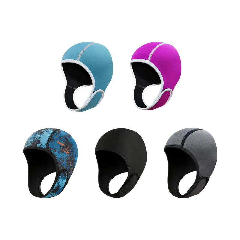 Description Picture 3 of item2mm Neoprene Diving Wetsuit Hood Beanie Waterproof Scuba Diving Hood Cap Swim