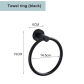 Round Black