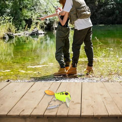 Fishing Tool For Anglers 30mm Length Fishing Lure Bright Colors Floating Minnow Life-like Lightweight Swimming Action