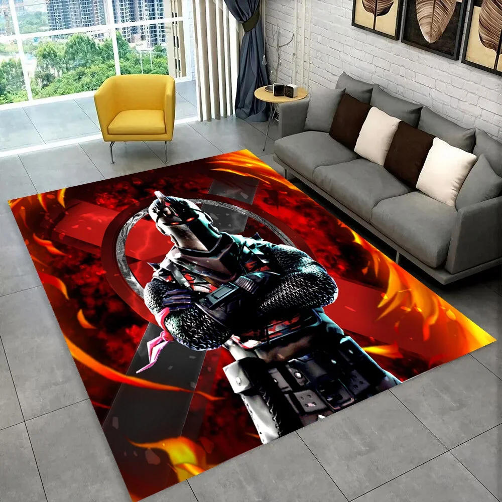 Description Picture 6 of itemCartoon Game 3D F-Fortnite HD Game Rug Carpet for Living Room Bedroom Home Decor,Floor Mat Non-slip for Sofa Doormat Gift Kids