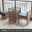 modern Balcony Rattan Table and Chairs Set Home Outdoor Patio Garden Lounge Coffee Table Sets Durable Outdoor garden Furniture Z