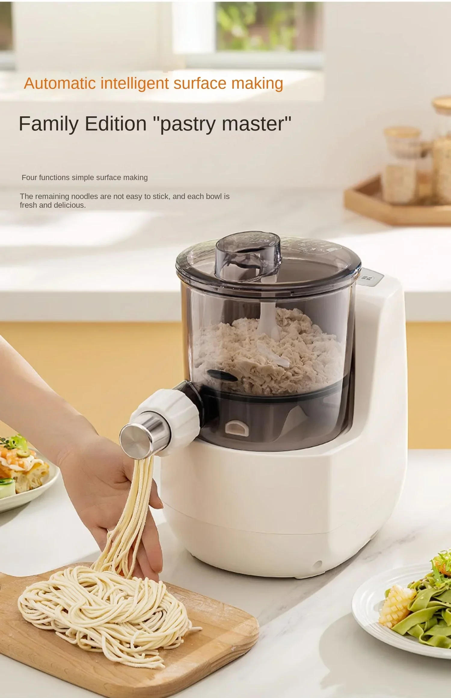 Description Picture 6 of item220V Noodle Machine Household Fully Automatic Electric  Pressing Machine  Making and  Integrated Machine