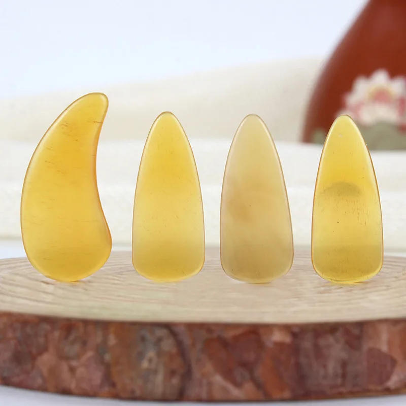 Description Picture 3 of item8pcs Ox Horn Guzheng Finger Picks Guzheng Nail Covers Practical Musical Instrument Picks String Instrument Accessories