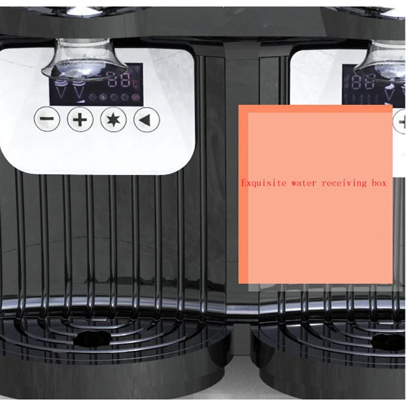 Description Picture 5 of itemCommercial Snow Melting Machine Mini Slush Machine Ice Snow Cold Drink Maker 2 Tank Smoothies Granita Machine