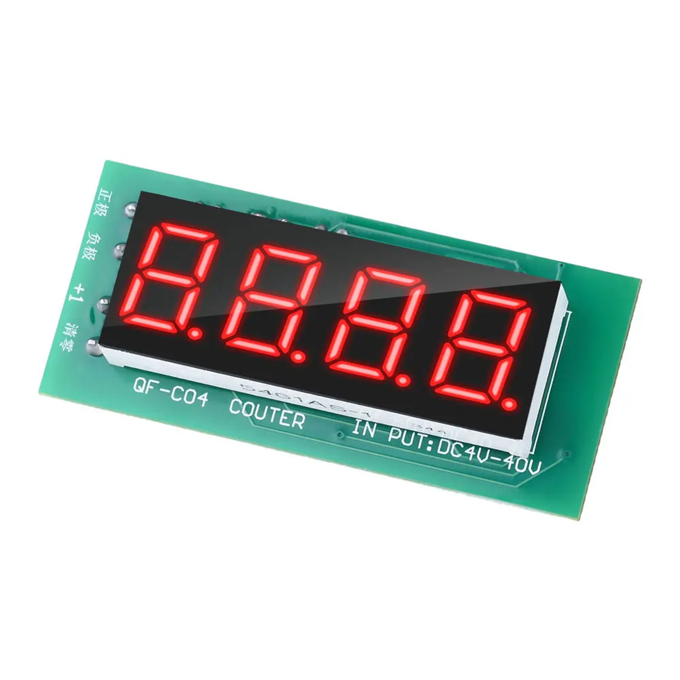Description Picture 6 of itemDC 4-40V Counter Module High Quality Wide Voltage 4-Digit Digital Display Counter Module  with Memory Function