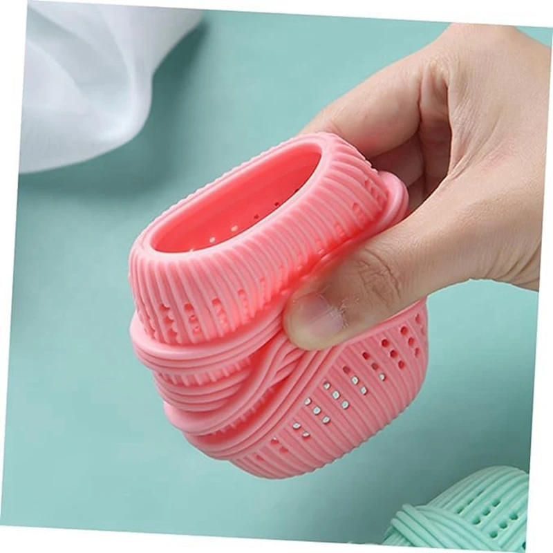 Description Picture 6 of item6PCS Washing Machine Laundry Ball Fabric Dispenser Laundry Ball Drum Washing Machine Lint Remover Easy Install Easy To Use
