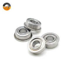 10PCS ABEC-7 Flange Ball Bearings F604ZZ 4x12x4 mm For 3D Printers Parts Deep Groove Pulley Wheel