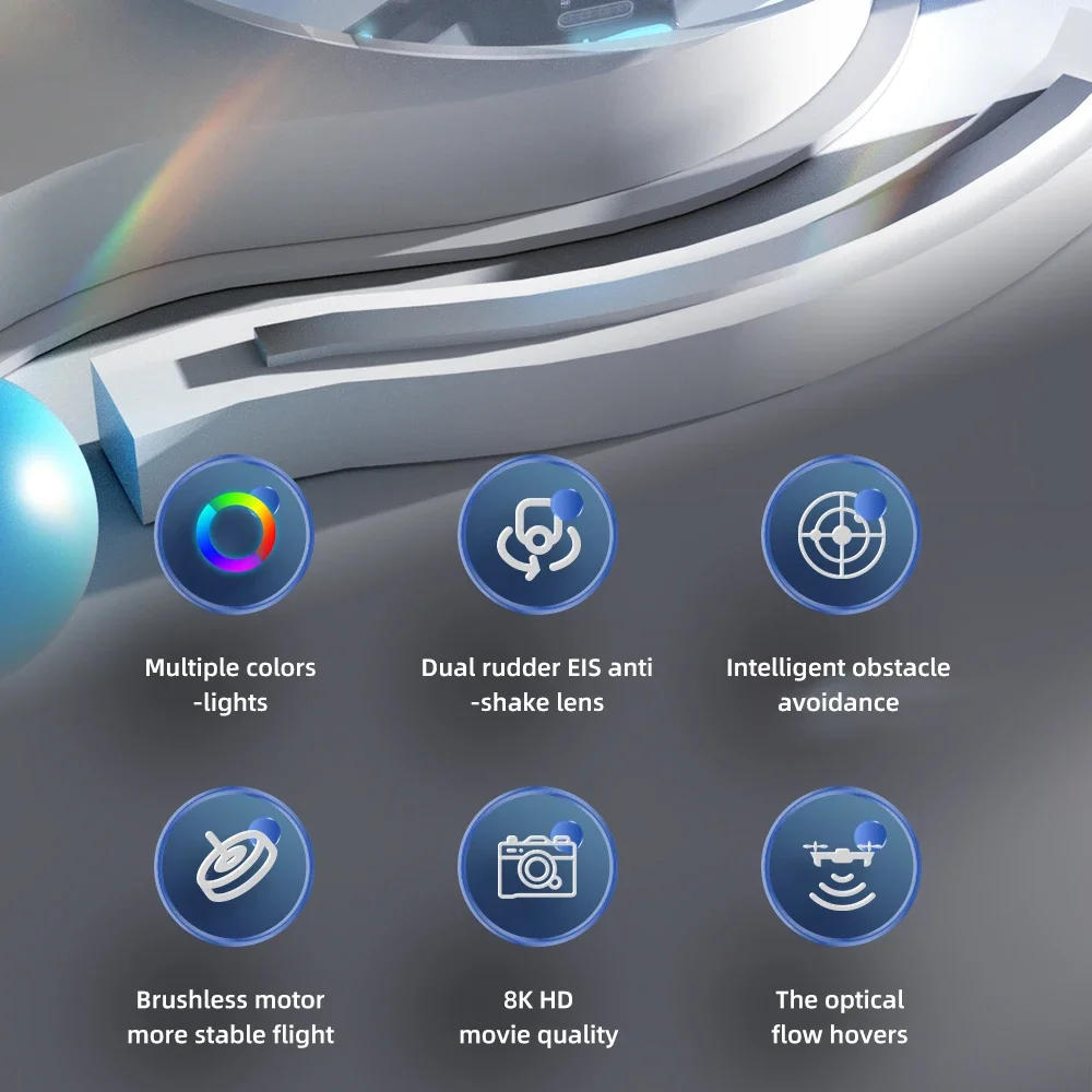 Description Picture 5 of itemF199 Drone Aerial Photography With 1080P Wide Angle HD Dual Camera Brushless WIFI FPV Professional RC Foldable Quadcopter