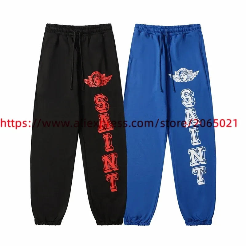 Description Picture 3 of itemHigh Quality High Street Saint Michael Sweatpants For Men Women Best Quality Jogger Drawstring Pants