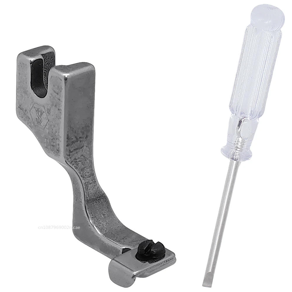 Description Picture 3 of item2/1pc T69 Adjustable Invisible Zipper Presser Foot Unilateral Zipper Feet for Industrial Single Needle Sewing Machine Accessory