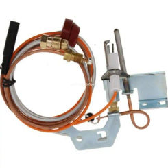 Water Heater Assembly with Thermocouple Water Heater Electrode Replacement Part Metal Texture Suitable for Water Heaters