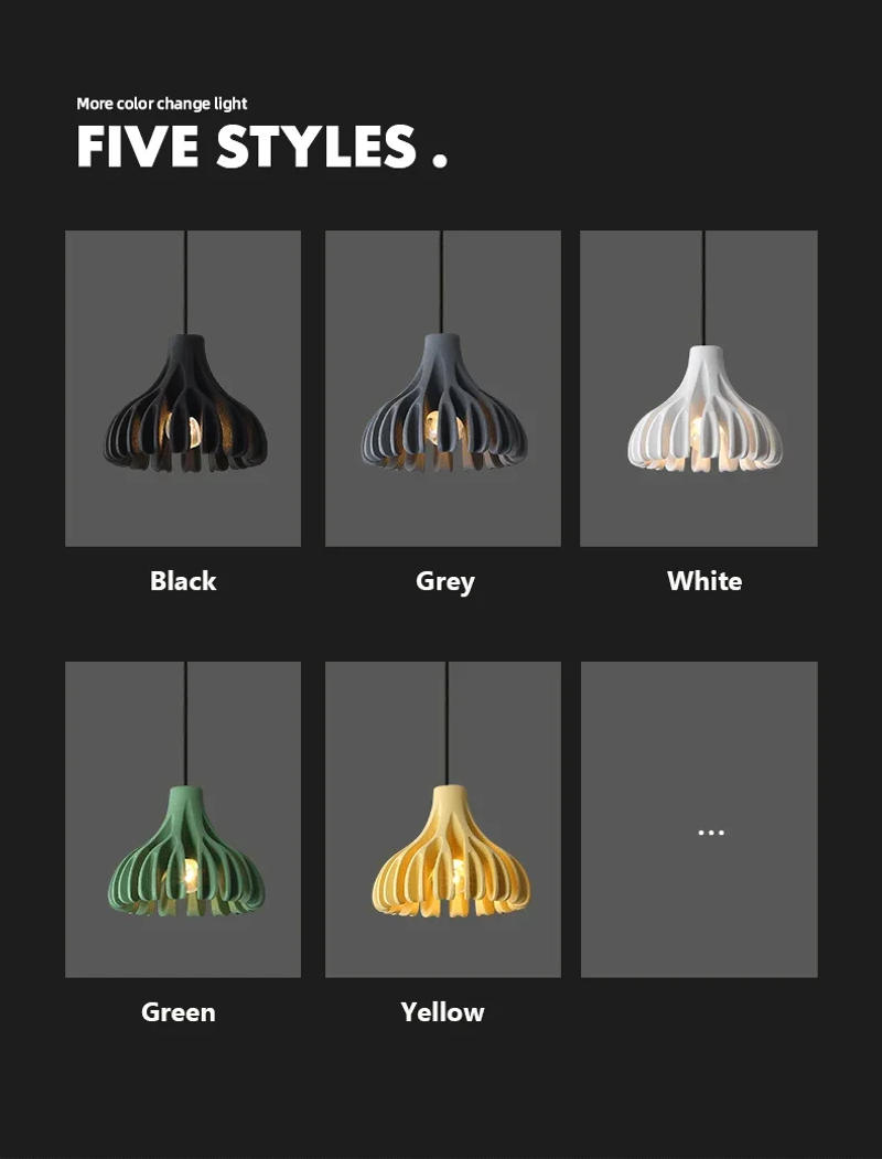 Description Picture 4 of itemRestaurant Living Room Chandelier Designer Macaron Resin Lamps Bar Table Creative Commercial Decoration Nordic Pendant Lights