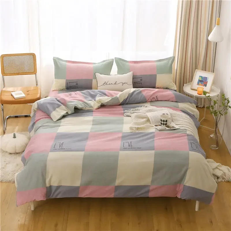 Description Picture 2 of itemApartment bedding Comfortable and Lightweight Duvet Cover Suitable for All Skin Types Male Female Students in All Seasons