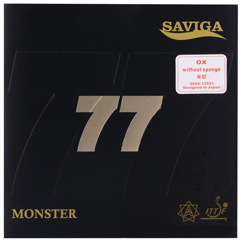 Description Picture 6 of itemSAVIGA 77 Monster Table Tennis Rubber Cured Medium Particle Long Pimples Offensive OX Ping Pong Rubber Good in Attack and Speed