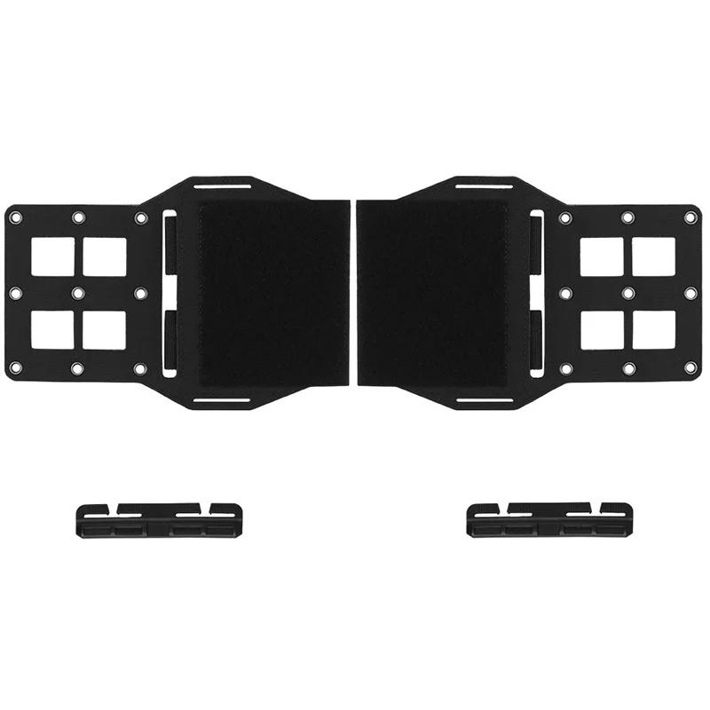 Description Picture 2 of item2PCS MOLLE Expansion Wing Vest Plate Carrier Chest Rig Expander Mounting Platform Knives Pouches Holder MK5 Accessories