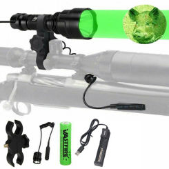 White/Green/Red Lighting Flashlight 5000Lumen Multicolor Zoom Led Outdoor Hunting Photographic Selfie Hiking Camping Totch light