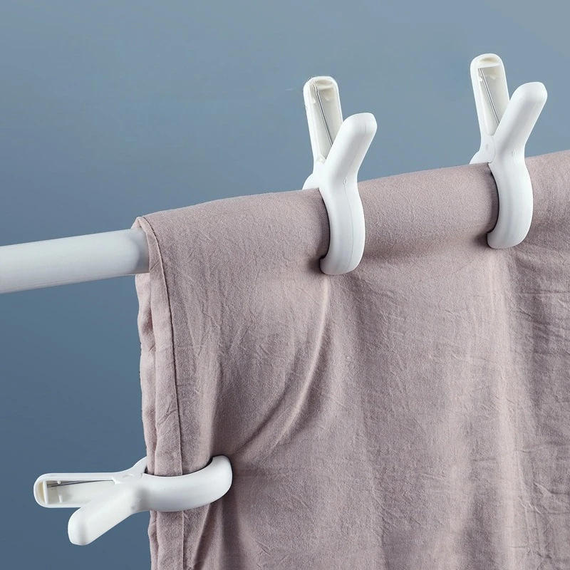 Description Picture 3 of item2PCS Drying Sheet Clothes Pegs Household Quilt Drying Closespin Anti Slip Windproof Clothes Clamp Heavy Duty Beach Towel Clip