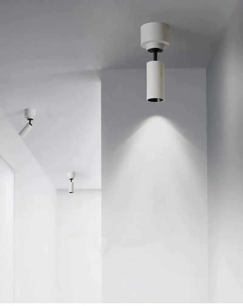 Description Picture 2 of item3W Dimmable Ceiling Spotlight Rotatable Led Lights for Entrance Corridor Aisle Mural Exhibition Lighting Surface Mounted Lamps