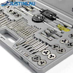 60pcs/lot Tap and Die Sets Metric Die for Metal Working Hand Tools Aggregate Screw Tap Thread