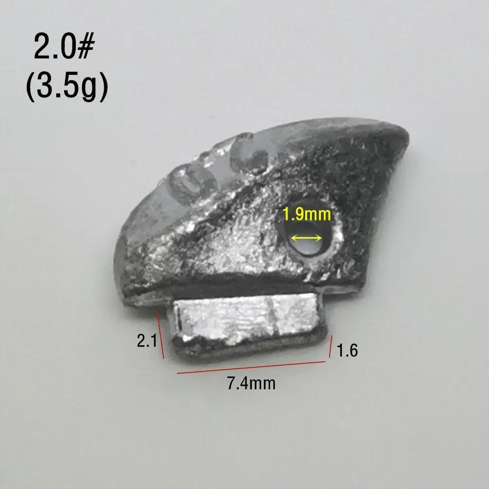 Description Picture 4 of item10pcs sinker Fake bait shrimp fish Fishing accessories Fishermen Artisan DIY Squid lure spinner Chipiron Octopus cuttlefish Tool