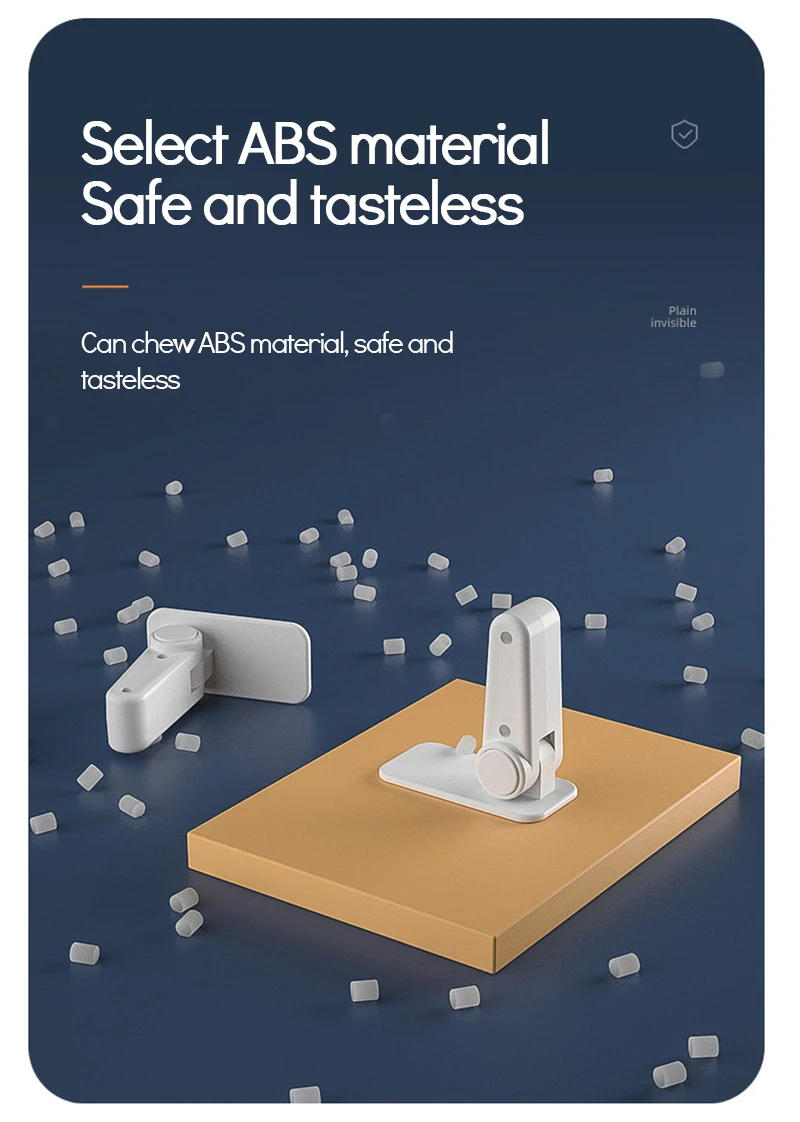 Description Picture 6 of item1pcs Door handle safety lock  latest Oven Lock with New Design for Child safety lock Anti-opening door fixed lock Sliding window