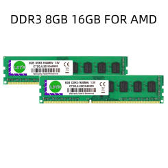 Desktop memory RAM DDR3 8GB 16GB 1333Mhz 1600Mhz 1.5V DIMM 240pin non-ECC unbuffered memory for For AMD motherboards only